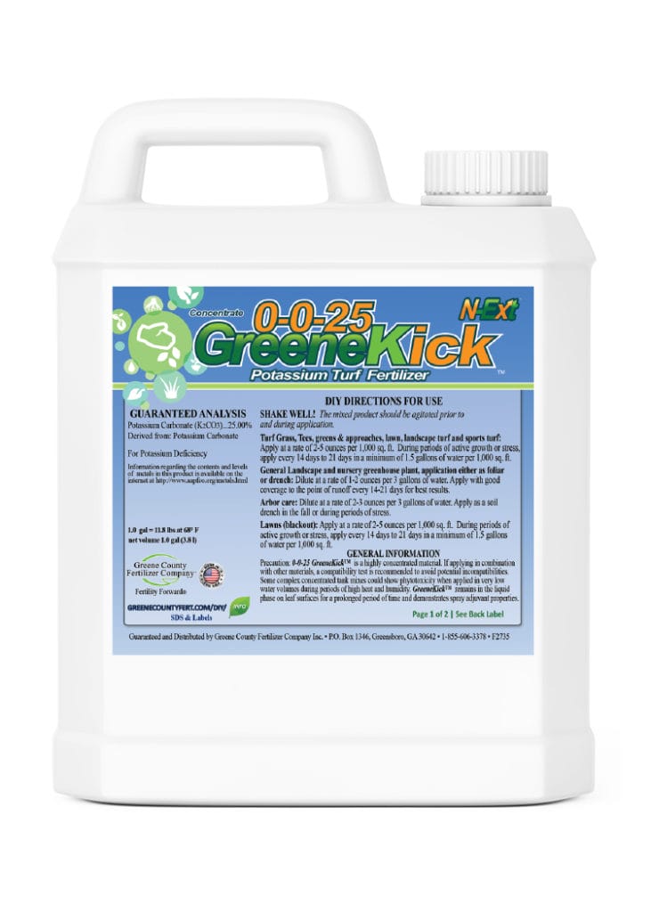 0-0-25 GreeneKick™ 1.0-gal bottle