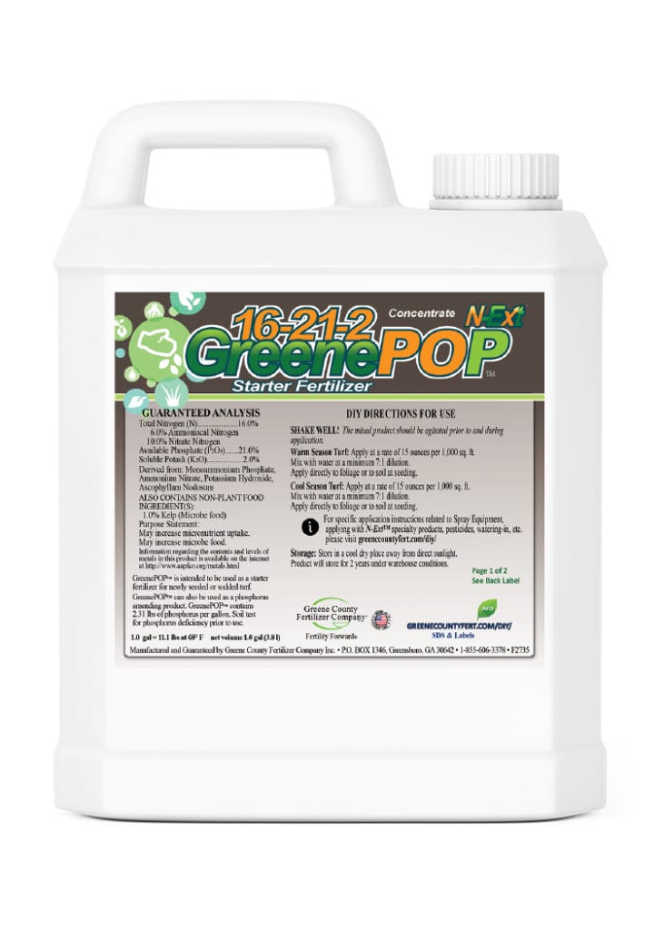 16-21-2 GreenePOP™ 1.0-gal bottle