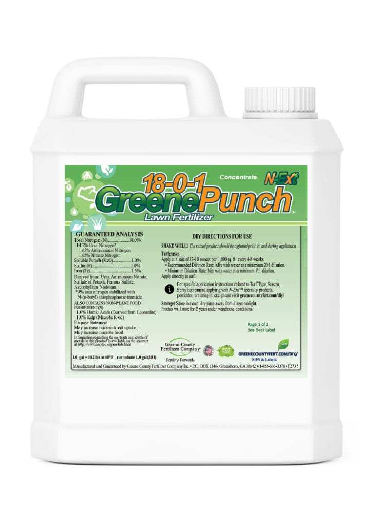 18-0-1 GreenePunch™ 1.0-gal bottle