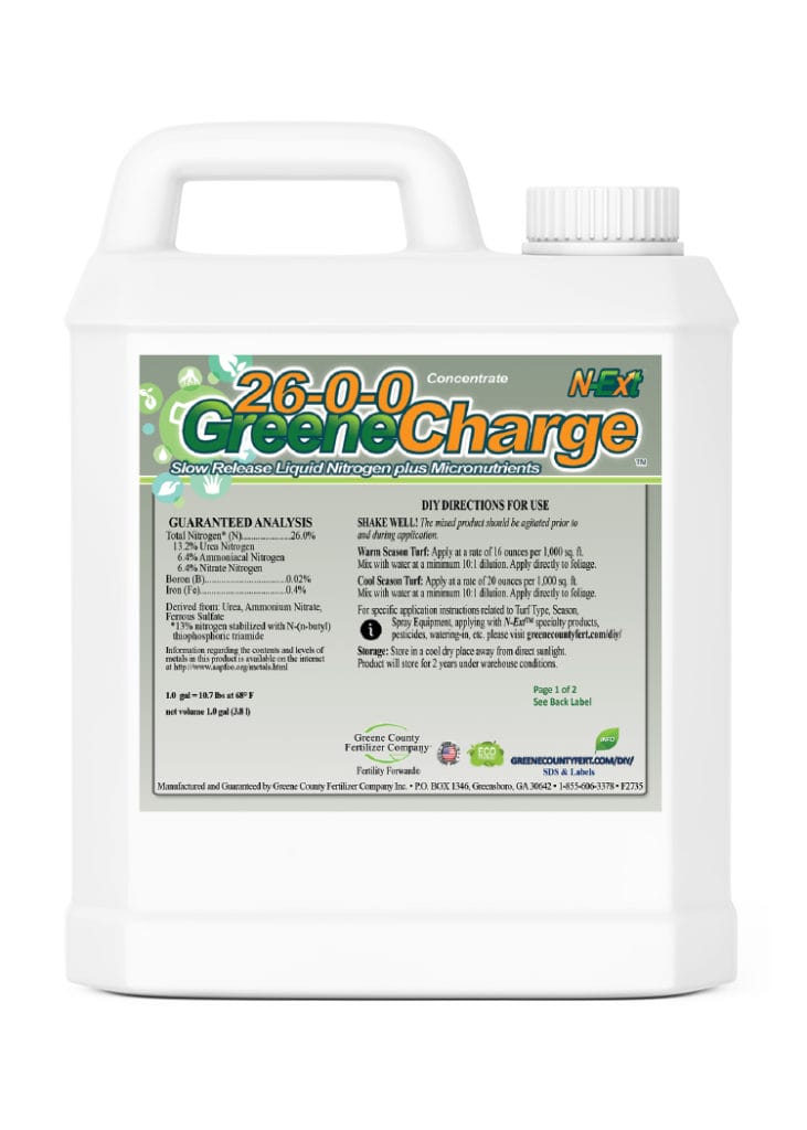 26-0-0 GreeneCharge™ 1.0-gal bottle