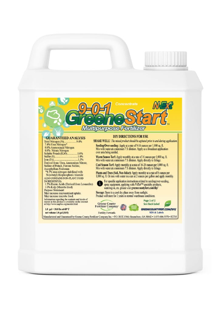 9-0-1 GreeneStart™ 1.0-gal bottle