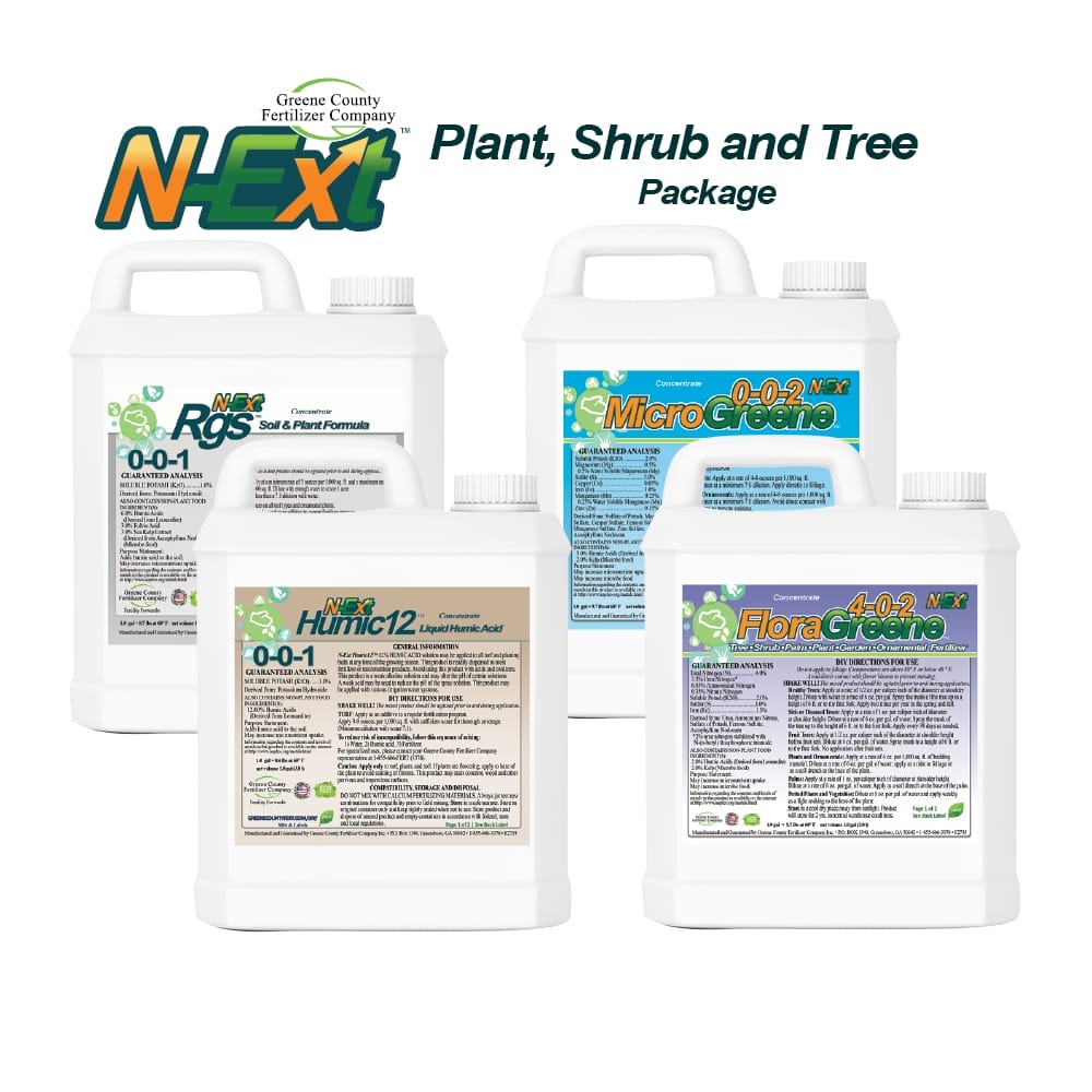 NExt™ PlantTreeShrub Package