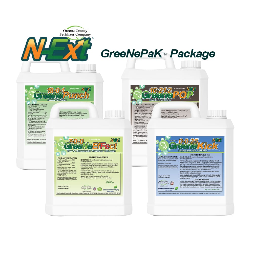 GreeNePaK™ Lawn Fertilizer Annual Program