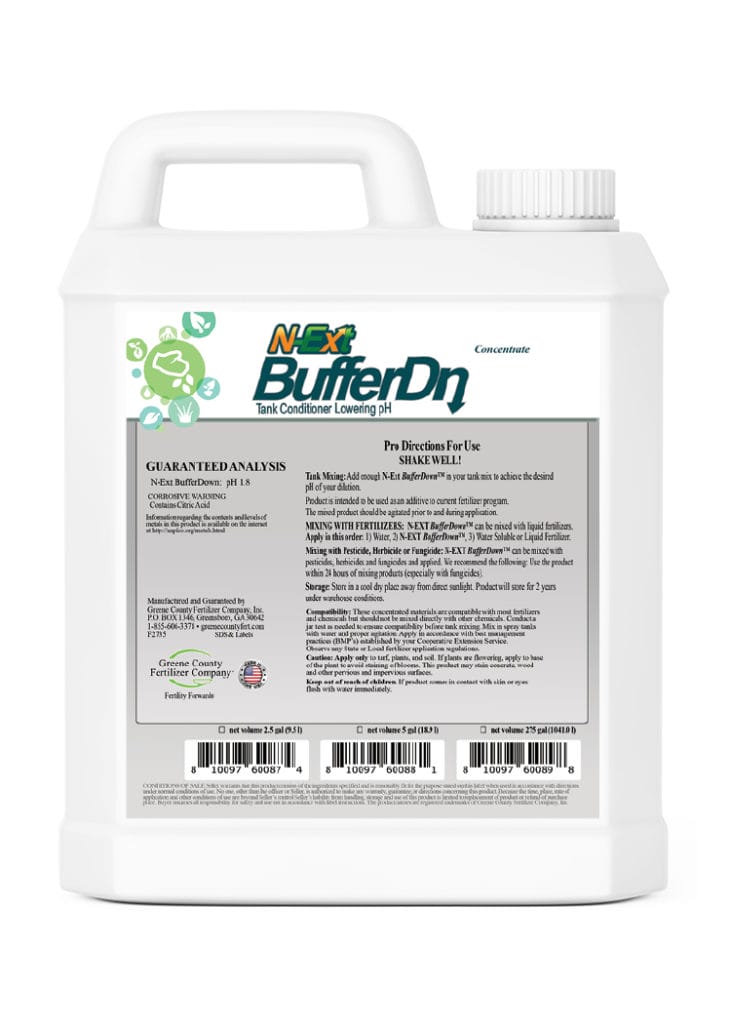 N-Ext BufferDown™ Tank Conditioner Lowering pH